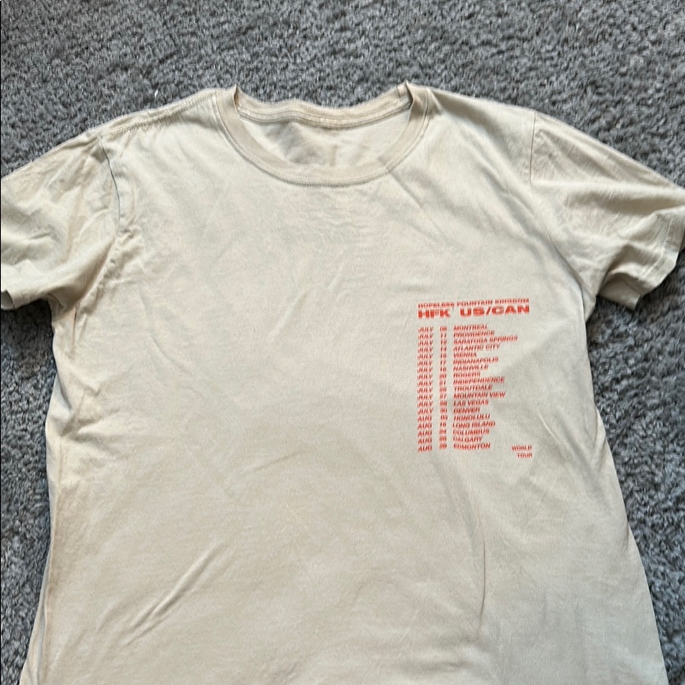 Halsey hopeless fountain kingdom 2018 Men's Cream Graphic T-Shirt